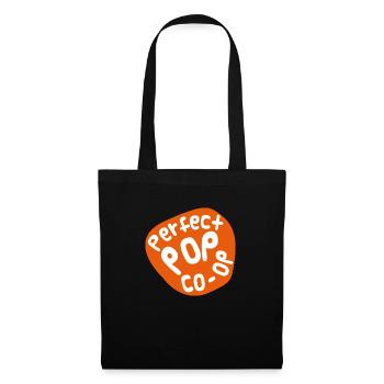 Perfect Pop Orange - Tote Bag - black - Front
