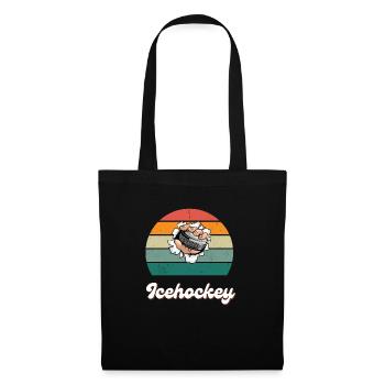 Retro Hockey Legend - Tote Bag - black - Front
