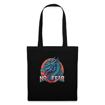 Fearless Zen: Dragon Edition - Sac en tissu - noir - Devant