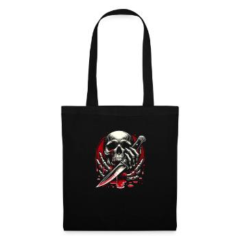 La Faucheuse - Sac en tissu - noir - Devant