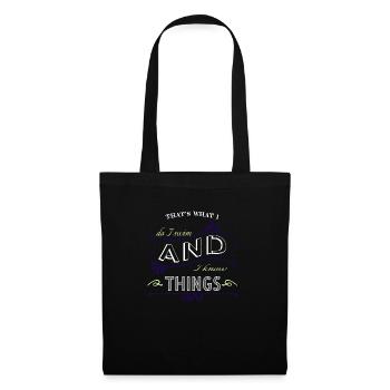 gift swimmer geek swim hoodies and sweatshirts - Tote Bag - black - Front