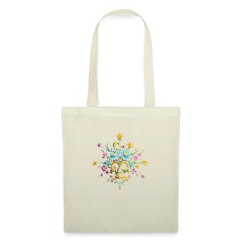 Skull flowers - Sac en tissu - nature - Devant