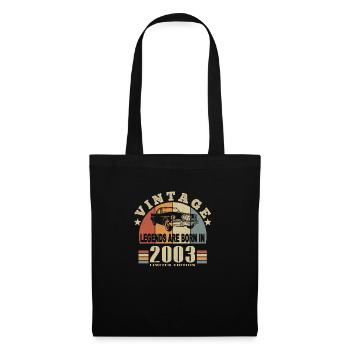Vintage 2003 Legend Born - Sac en tissu - noir - Devant