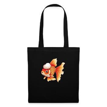 Veiltail Goldfish - Tote Bag - black - Front