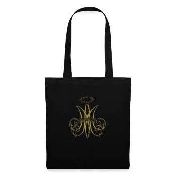 Catholique traditionnelle Vierge Marie Auspice Maria - Sac en tissu - noir - Devant