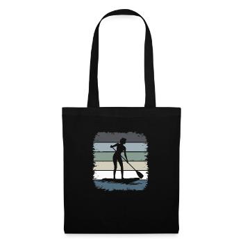 Stand up paddle - Sac en tissu - noir - Devant