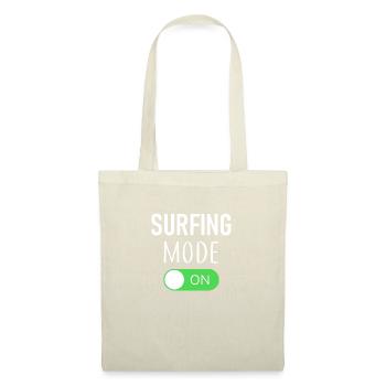 Mode surf activé - Véliplanchiste - Wellenreiten - Surf - Sac en tissu - nature - Devant