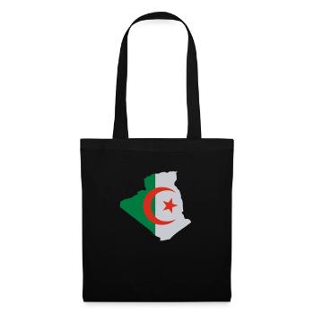 Algérie - Sac en tissu - noir - Devant