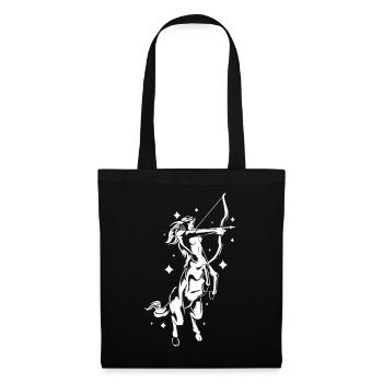 Zentaur Mythologie Centaur Kryptozoologie - Stoffbeutel - Schwarz - Vorne