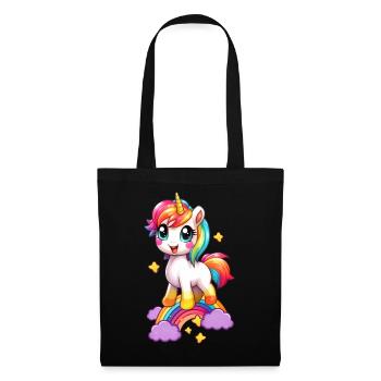 Cute unicorn - Tote Bag - black - Front