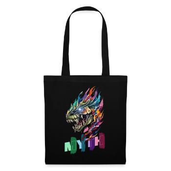 Mythical Creature - Embrasser l’inconnu - Sac en tissu - noir - Devant