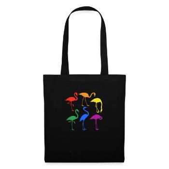 Lgbt Flamingo - Tote Bag - black - Front