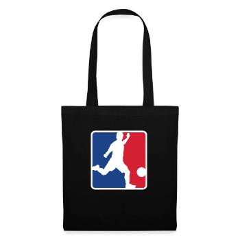 Football logo - Tote Bag - black - Front