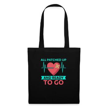 Heart surgery survived, we can go - Tote Bag - black - Front