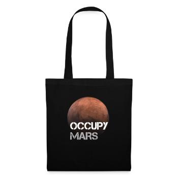 Occupy Mars Astronomy Science Gifts For Her - Tote Bag - black - Front
