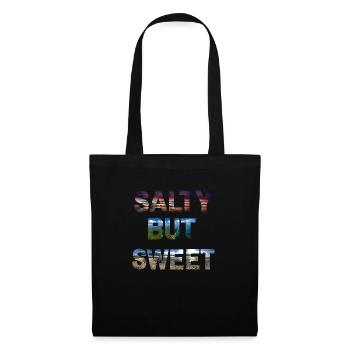 salty but sweet - Tote Bag - black - Front