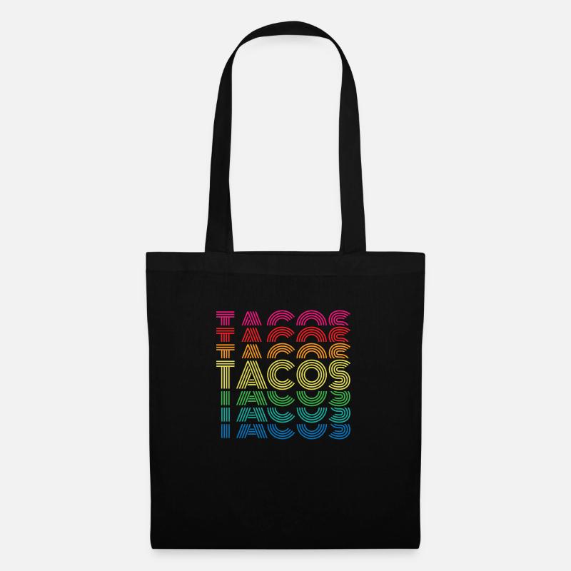 Tacos - Tote Bag - black