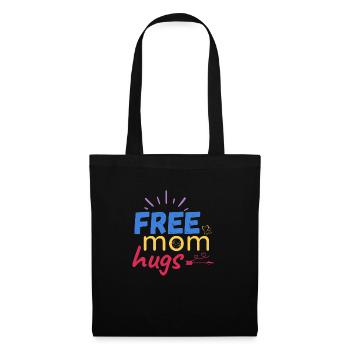 Câlins gratuits de maman - Sac en tissu - noir - Devant