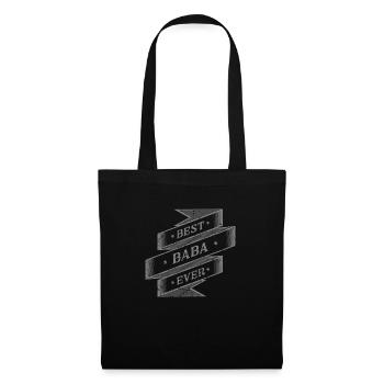meilleur baba de tous les temps - Sac en tissu - noir - Devant
