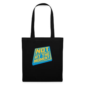 Il ne se passe pas grand-chose - Sac en tissu - noir - Devant