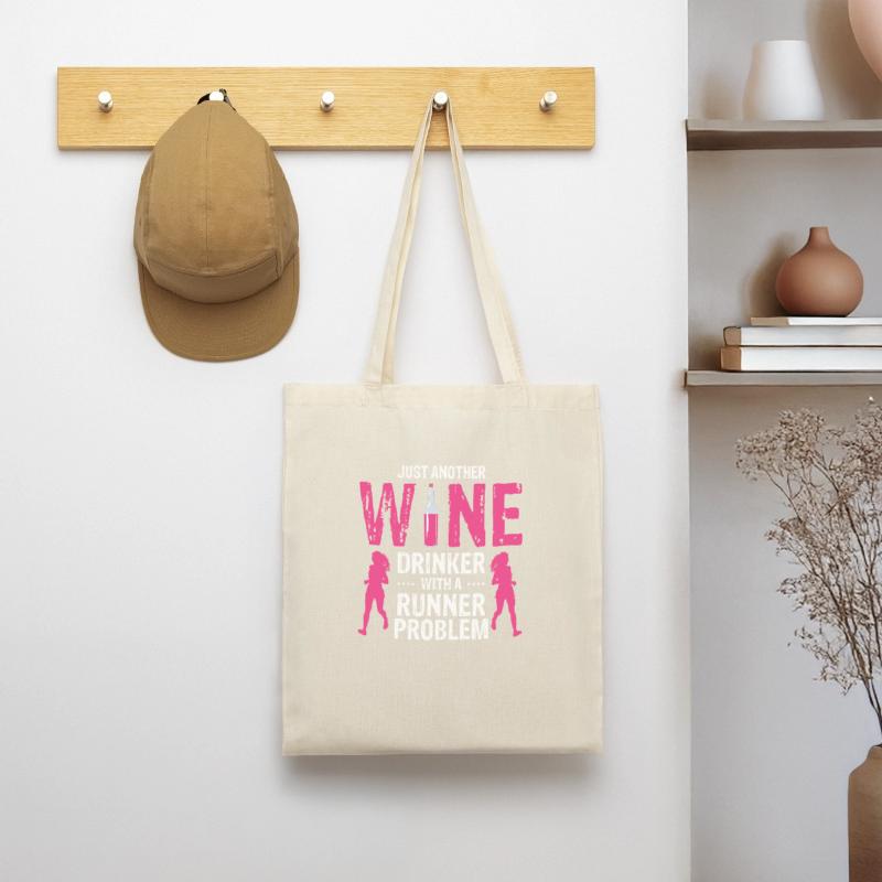 Just Another Wine Drinker With A Runner Problem Tote Bag