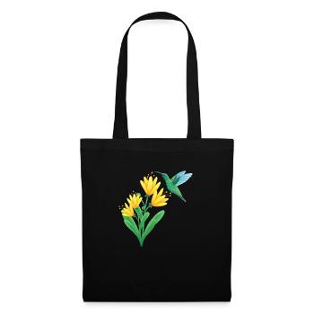 small hummingbird - Tote Bag - black - Front