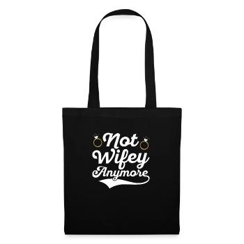 Not Wifey Anymore Ex-Wife Divorce Divorcee - Tote Bag - black - Front