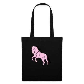 Cabriole cavalière - Sac en tissu - noir - Devant