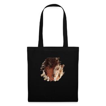 Krampus Percht Devil 2317 - Tote Bag - black - Front