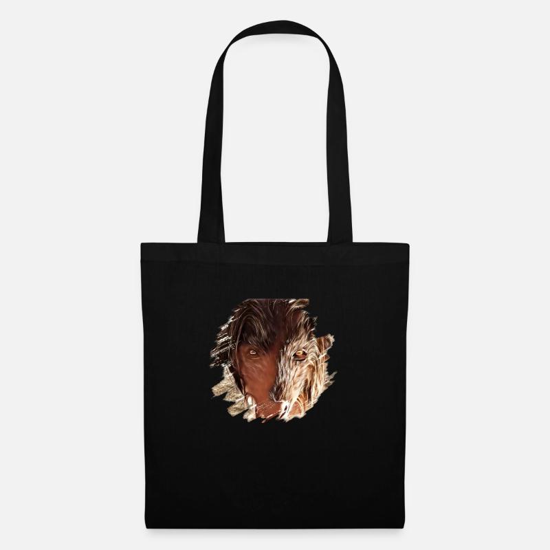 Krampus Percht Devil 2317 - Tote Bag - black
