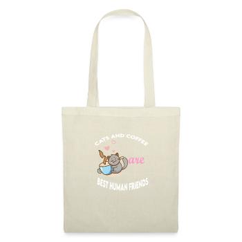 cats and coffee best Human Friends - Tote Bag - nature - Front