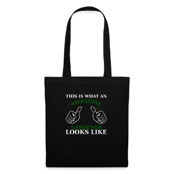 Awesome Gardener - Tote Bag - black - Front