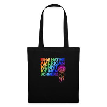 Lustige Sprüche LGBTQ Woke Ironie - Stoffbeutel - Schwarz - Vorne
