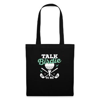 Parlez Birdie To Me Golf Golf - Sac en tissu - noir - Devant