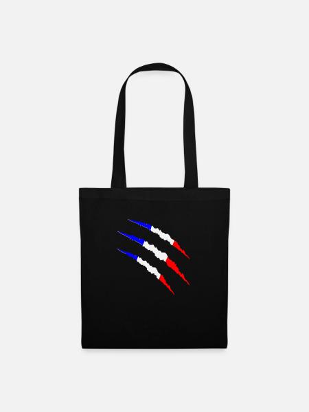 Griffes France - Sac en tissu - noir