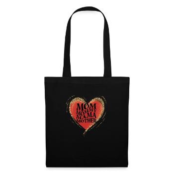 Mom Mommy Mama Mother - Sac en tissu - noir - Devant