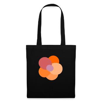 Colorful flower - Tote Bag - black - Front