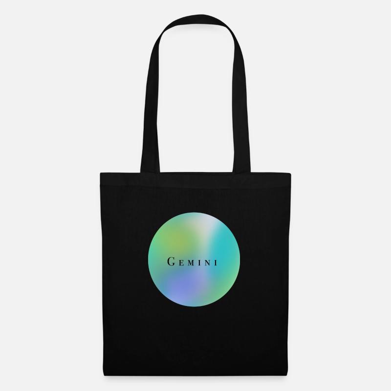 Gemini-Zodiacline - Tote Bag - black