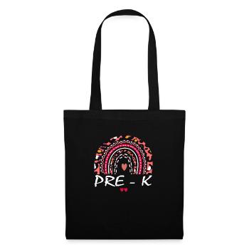 Boho Kindergarten Squad Geschenk - Stoffbeutel - Schwarz - Vorne