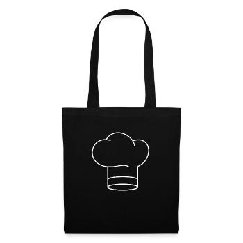 Toque - Sac en tissu - noir - Devant
