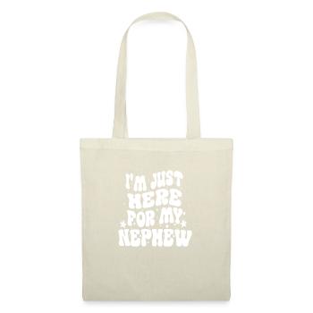 i'm Just Here For My Nephew funny Aunt gift - Tote Bag - nature - Front