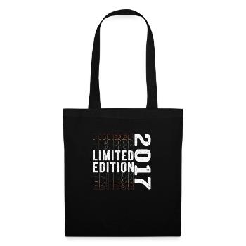 Limited Edition 2017 - Awesome 6th Birthday Retro - Tote Bag - black - Front