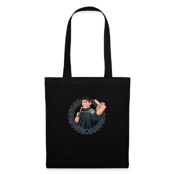 Rieser Grantler // Illustration - Stoffbeutel - Schwarz - Vorne