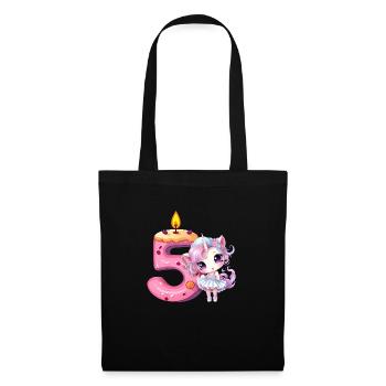 Birthday birthday party birthday gift born - Tote Bag - black - Front