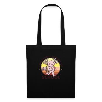 School Axolotl I Survived 100 Days Of School Is - Tote Bag - black - Front