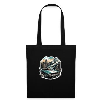 Vintage American and Sports Car - Tote Bag - black - Front