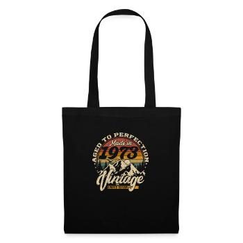 Made in 1973 Vintage Édition limitée Cadeau - Sac en tissu - noir - Devant