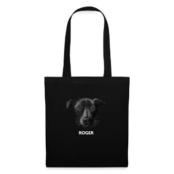 Roger 2 - Stoffbeutel - Schwarz - Vorne