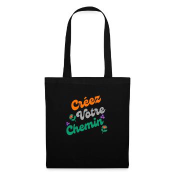 The path of creativity - Tote Bag - black - Front