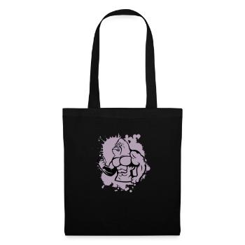 Gorilla Strong Animal - Tote Bag - black - Front